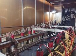 2018年泰兴德福来电泳生产线生产图